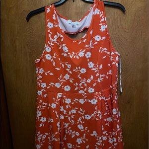 Forever 21 plus size maxi dress with open back